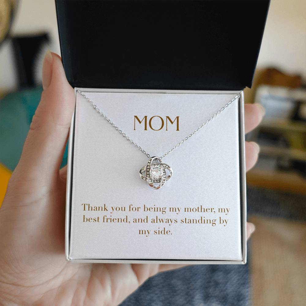 Unity Knot Necklace - Thank You for Being My Mother