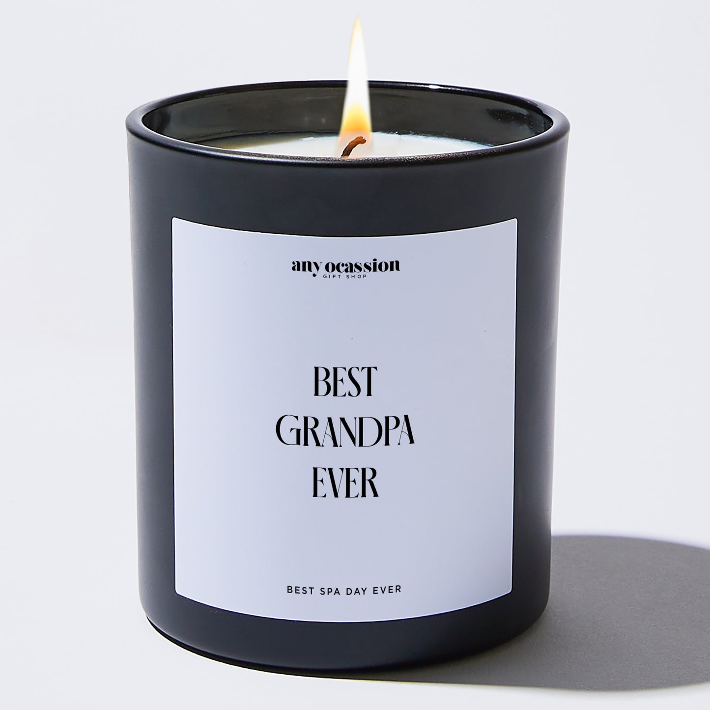 Gift for Father - Best Grandpa Ever - Candle