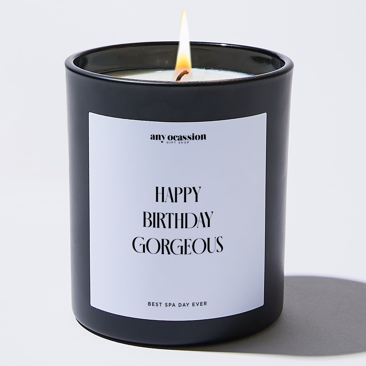 Happy Birthday Gift - Happy Birthday Gorgeous - Candle