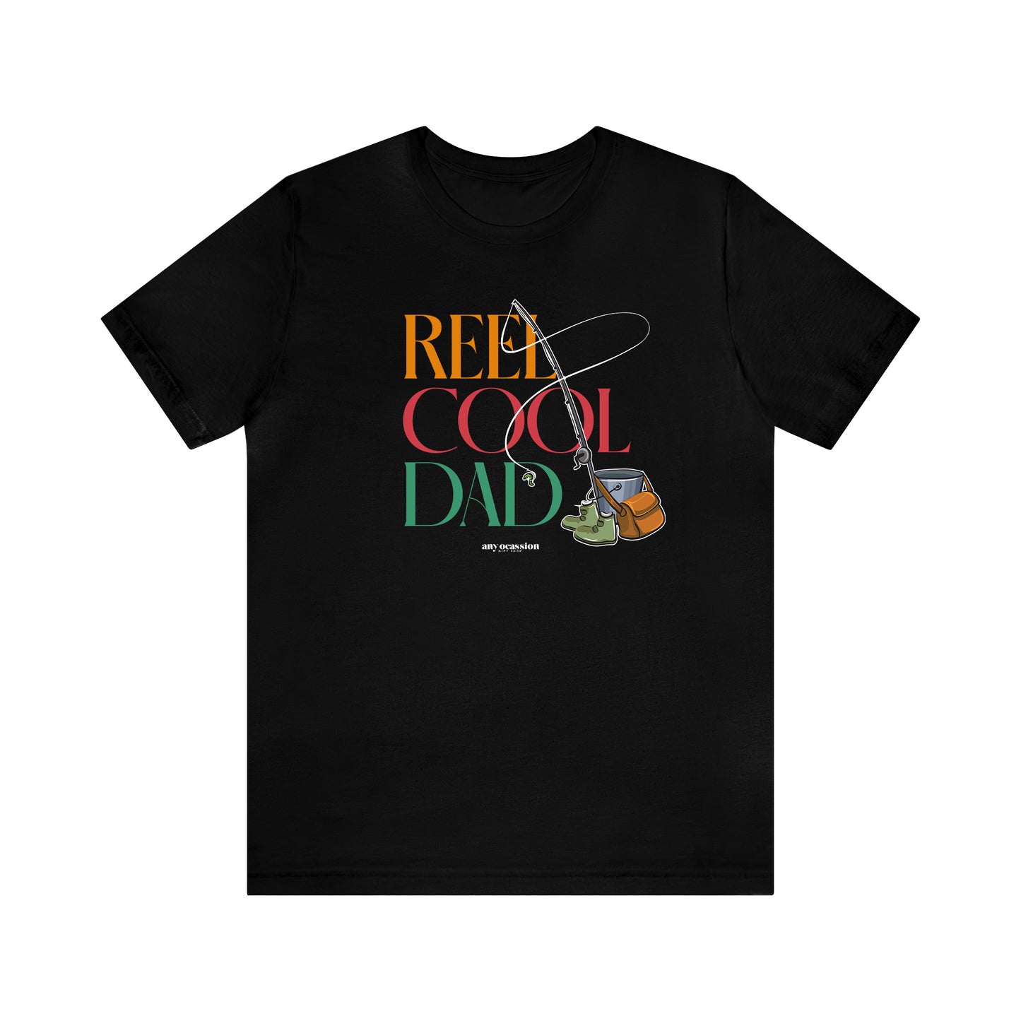 Mens T Shirts - Reel Cool Dad - Funny Men T Shirts