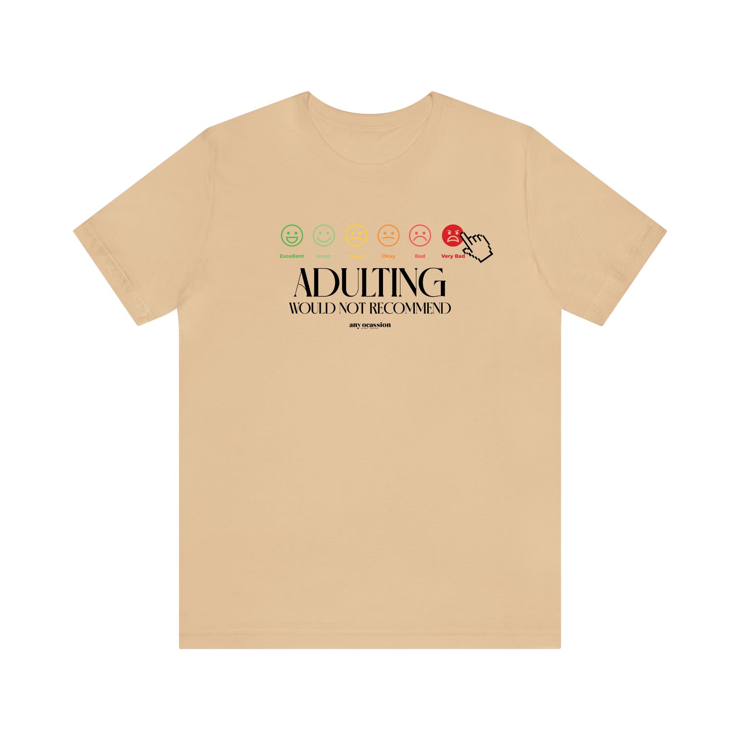 Funny Shirts for Women - Adulting | Would Not Recommend - Women's T Shirts